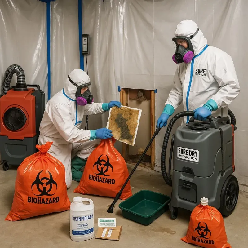 Contaminated Water Handling Protocols process in Garnett, KS