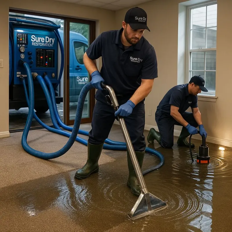 Water Extraction and Removal process in Garnett, KS